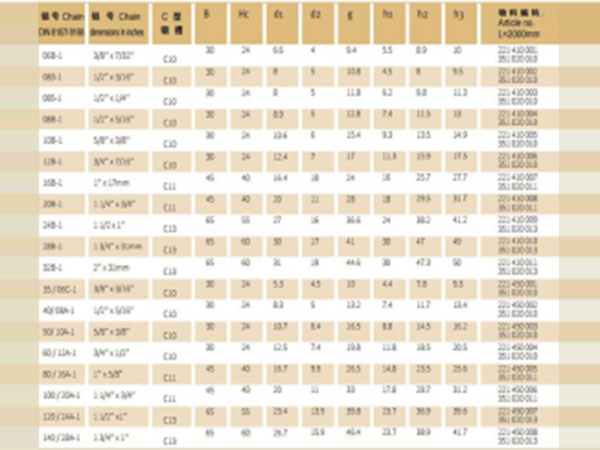 CKG型12A高分子聚乙烯流水线传动链条导轨滑轨